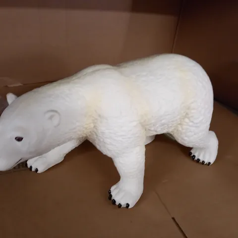 LARGE POLAR BEAR EDUCATIONAL TOY - APPROXIMATELY 28X45CM