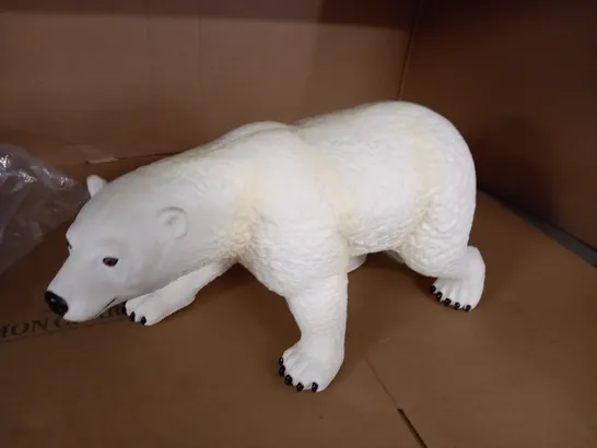 LARGE POLAR BEAR EDUCATIONAL TOY - APPROXIMATELY 28X45CM