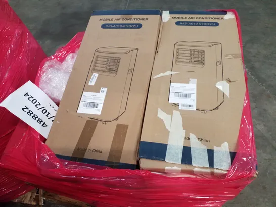 PALLET CONTAINING APPROXIMATELY 8 BOXED MOBILE AIR CONDITIONERS 