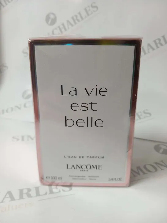 BOXED AND SEALED LANCÔME "LA VIE EST BELLE" EAU DE PARFUM SPRAY 100ML