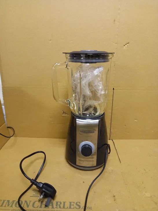 MORPHY RICHARDS TOTAL CONTROL GLASS TABLE BLENDER