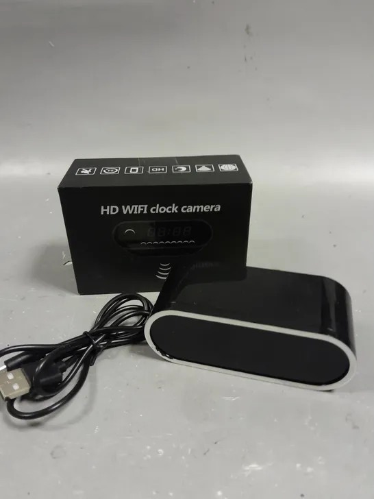 BOXED HD WIFI CLOCK CAMERA 