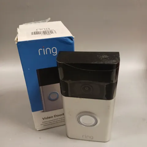 BOXED RING VIDEO DOORBELL 