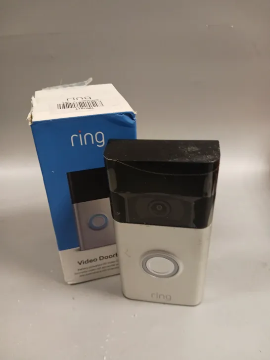 BOXED RING VIDEO DOORBELL 