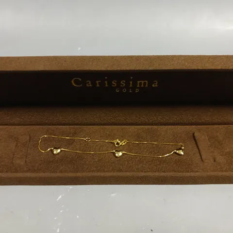 CARISSIMA TRIPLE HEART BRACELET 