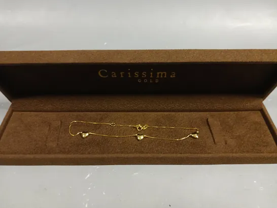 CARISSIMA TRIPLE HEART BRACELET 