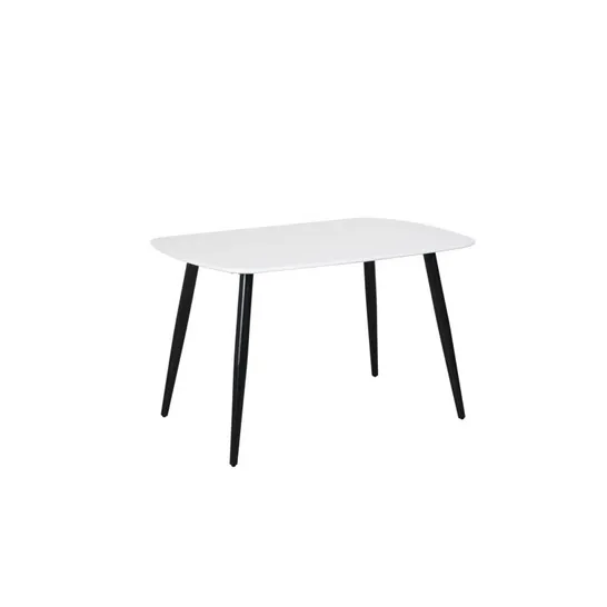 BOXED BENU METAL BASE DINING TABLE  