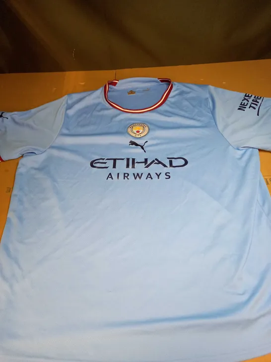 MANCHESTER CITY FC HOME SHIRT SIZE 3XL