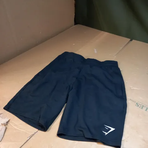 XS BLAK GYMSHARK SHORTS 