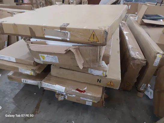 PALLET OF ASSORTED BOXED FURNITURE PARTS 