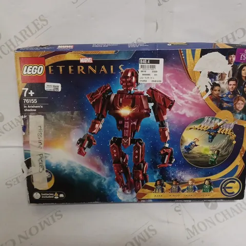 MARVEN ETERNALS LEGO SET 