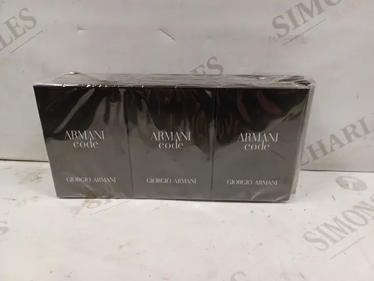 LOT OF APPROX 120 X 1.2ML ARMANI CODE EAU DE TOILETTE POUR HOMME PARFUM SAMPLES 