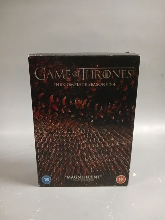 GAME OF THRONES COMPLETE SEASONS 1-4 BOX SET 