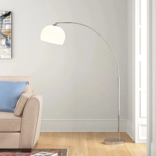 BRAND NEW BOXED WRISLEY 166CM ARC INDOOR FLOOR LAMP 