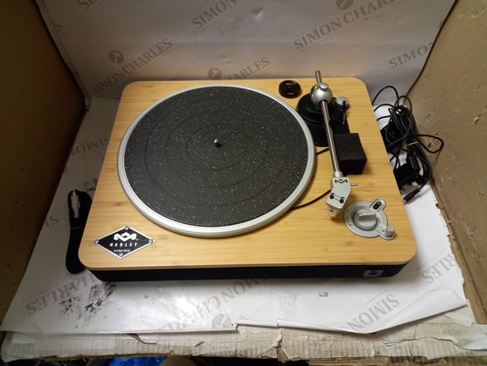 BOXED HOUSE OF MARLEY STIR IT UP RECORD PLAYER