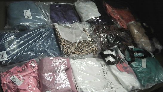 LARGE QUANTITY OF ASSORTED CLOTHING ITEMS TO INCLUDE FEMME LUX, ZARA AND LITTLE MISTRESS