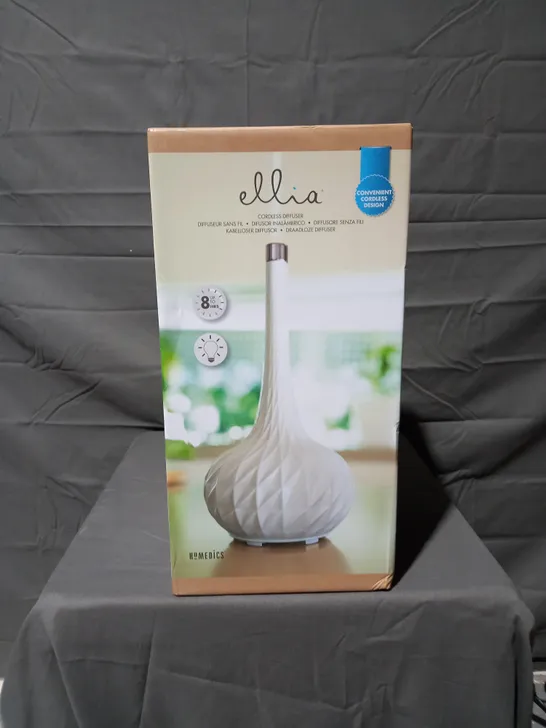 BOXED HOMEDICS ELLIA CORDLESS DIFFUSER