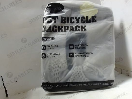 PECUTE PET BICYCLE BACK PACK