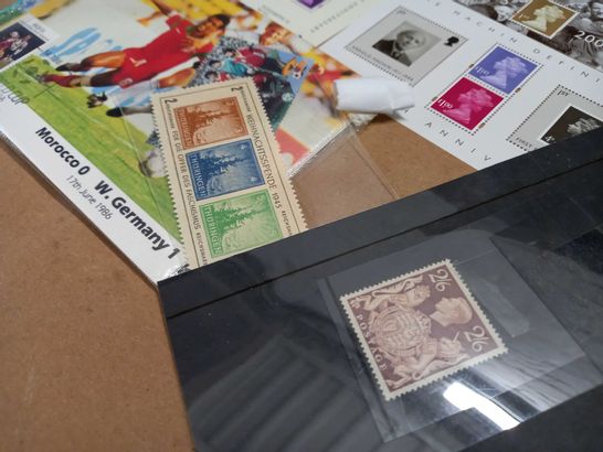 LOT OF ASSORTED COLLECTORS STAMPS