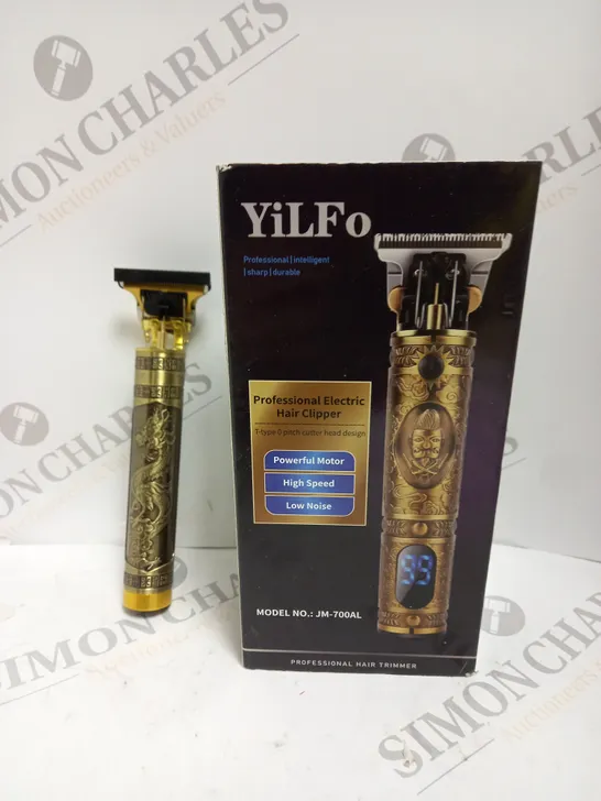 BOXED YILFO PROFESSIONAL ELECTRIC HAIR CLIPPERS 