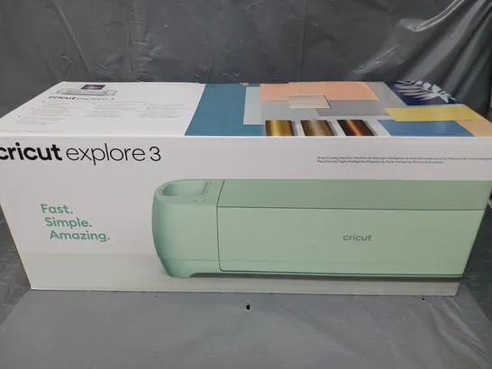 BOXED AND SEALED CRICUT EXPLORE 3