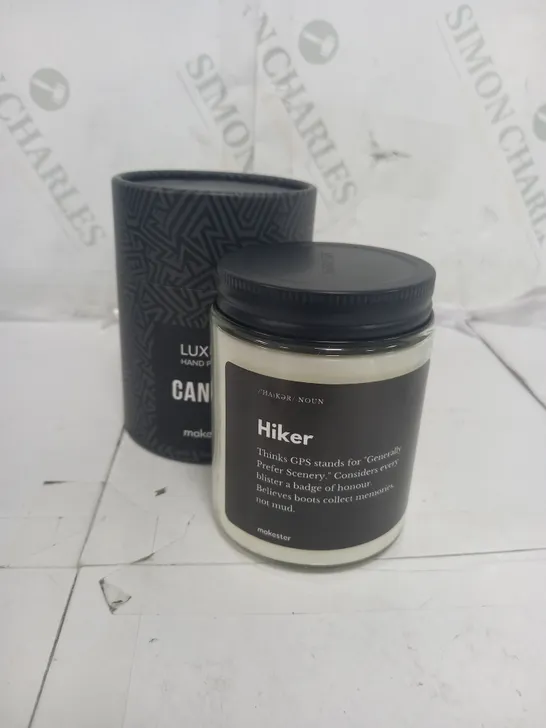 BOXED MAKESTER HIKER CANDLE 