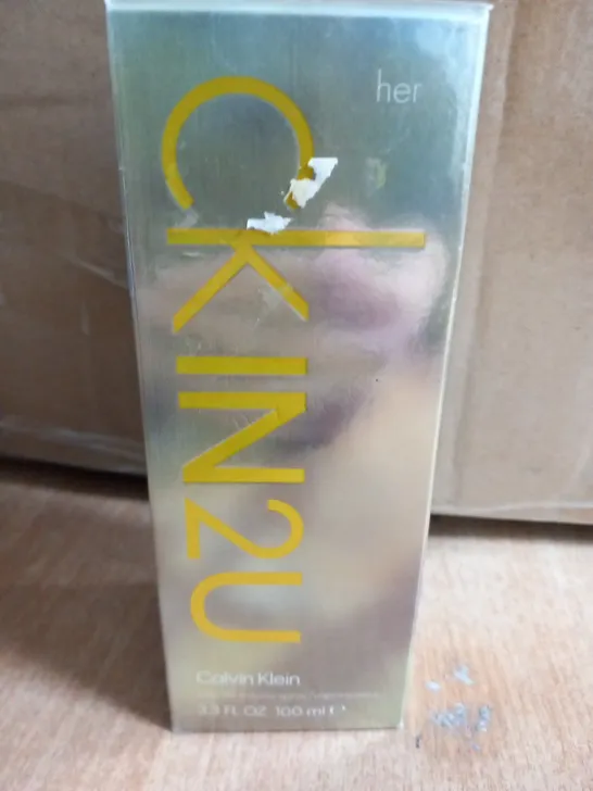 BOXED AND SEALED CALVIN KLEIN CKIN2U EAU DE TOILETTE 100ML