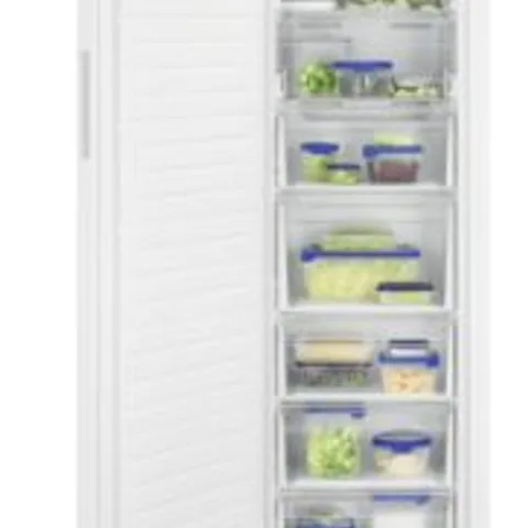 ZANUSSI FREESTANDING FROST FREE TALL FREEZER 279L WHITE Model ZUHE30FW2