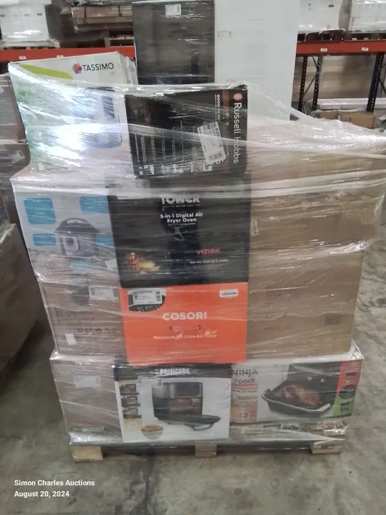 PALLET OF APPROXIMATELY 20 UNPROCESSED RAW RETURN HOUSEHOLD AND ELECTRICAL GOODS TO INCLUDE;