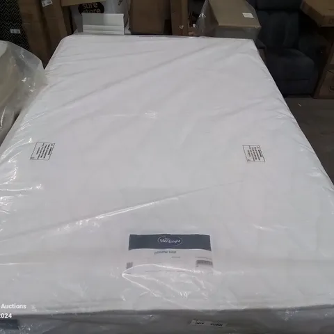 QUALITY BAGGED 4'6" DOUBLE SILENTNIGHT MIRACOIL SPRUNG PIPPA ULTIMATE PILLOWTOP FIRM MATTRESS