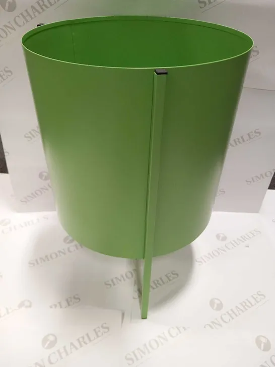 BRAND NEW BOXED MY HOME GREEN METAL PLANTER WITH STAND