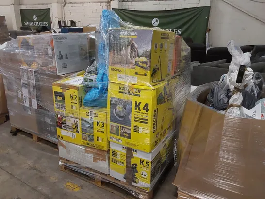 PALLET OF APPROXIMATELY 19 UNPROCESSED RAW RETURN HOUSEHOLD AND ELECTRICAL GOODS TO INCLUDE;