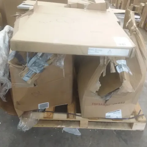 PALLET OF ASSORTED FURNITURE PARTS 