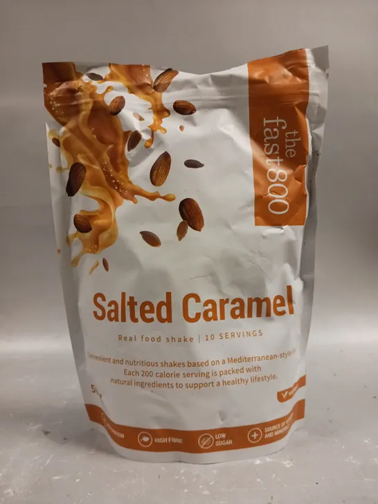 SEALED THE FAST 800 REAL FOOD SHAKE - SALTED CARAMEL - 500G 