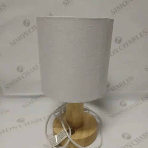 JOHN LEWIS SLATER WOOD TABLE LAMP