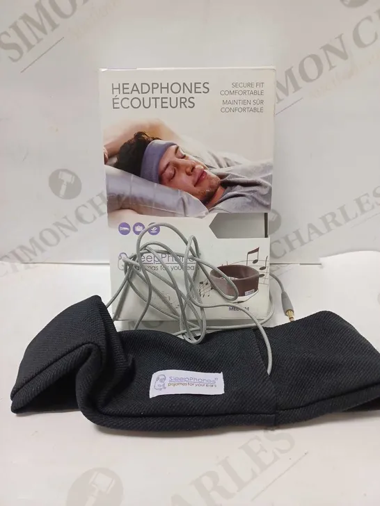 SLEEP PHONES HEADPHONES - SIZE MEDIUM