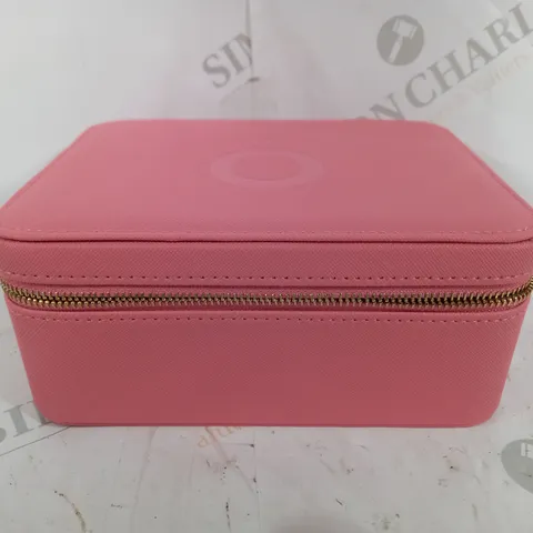 SALMON PINK PANDORA JEWELLERY BOX