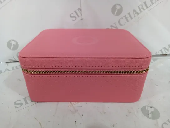 SALMON PINK PANDORA JEWELLERY BOX