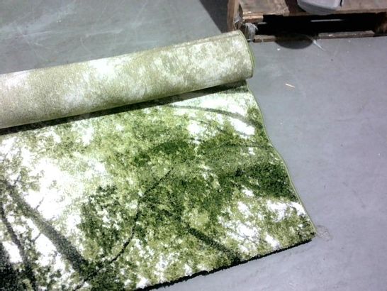 PACO HOME CANVAS SV 103 GREEN RUG APPROX 160 X 230