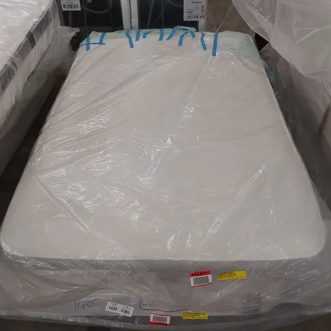 BAGGED HYBRID MEMORY NATURAL OPEN COIL 4FT SMALL DOUBLE MATTRESS 