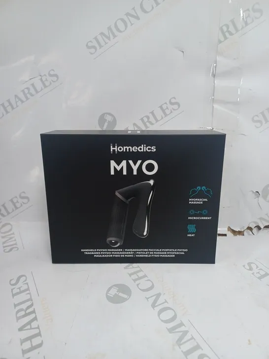 BRAND NEW BOXED HOMEDICS MYO HANDHELD PHYSIO MASSAGER 