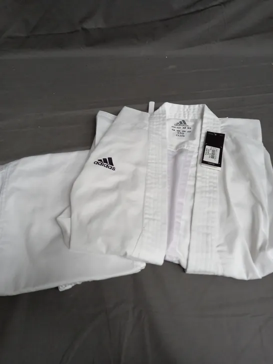 ADIDAS CLUB KARATE UNIFORM IN WHITE - SIZE 150