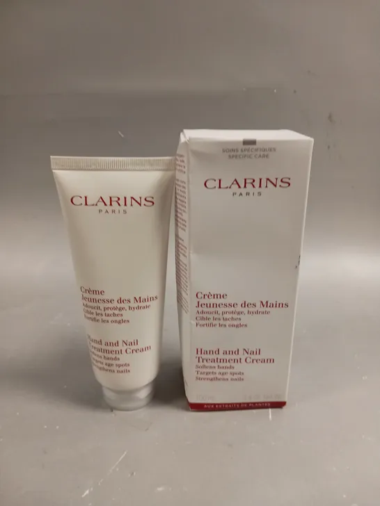 CLARINS HAND & NAIL TREATMENT CREAM - 100ML