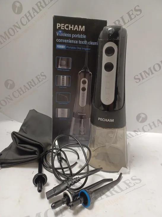 BOXED PECHAM WIRELESS PORTABLE TOOTH CLEANER 