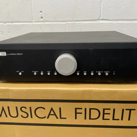 BOXED MUSICAL FIDELITY M6S DUAL MONO PREAMPLIFIER