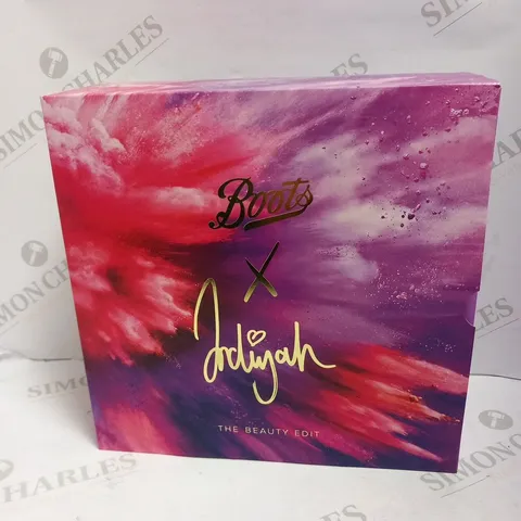 BOXED BOOTS X INDIYAH THE BEAUTY EDIT GIFT SET