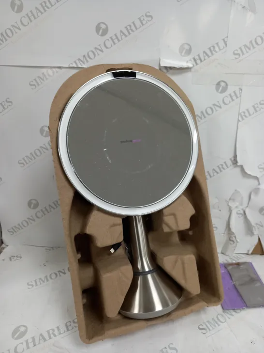 BOXED SIMPLEHUMAN 20CM SENSOR MIRROR WITH TOUCH-CONTROL BRIGHTNESS