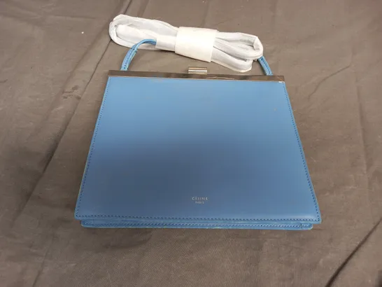 CELINE PARIS IN LIGHT BLUE CLUTCH BAG