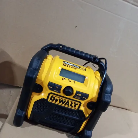 DEWALT WORK RADIO 