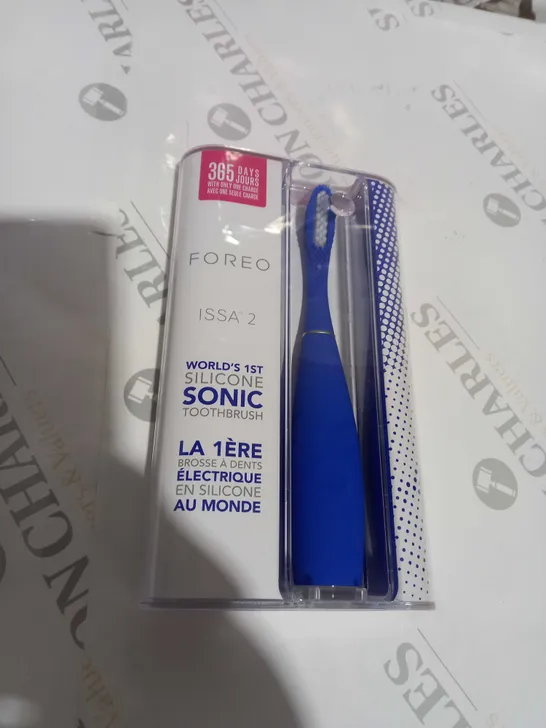 FOREO ISSA 2 SILICONE TOOTHBRUSH - COBALT BLUE